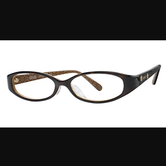 Coach Gloria 550AF Tortoise Eyeglasses - Picture 1 of 9